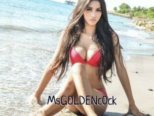 MsGOLDENc0ck